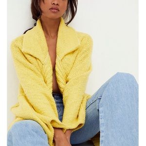 Free People Cloud Control Cardi